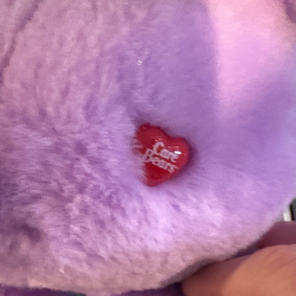 Care Bears Lavender Plush with Heart Lollipops - Picture 8 of 8
